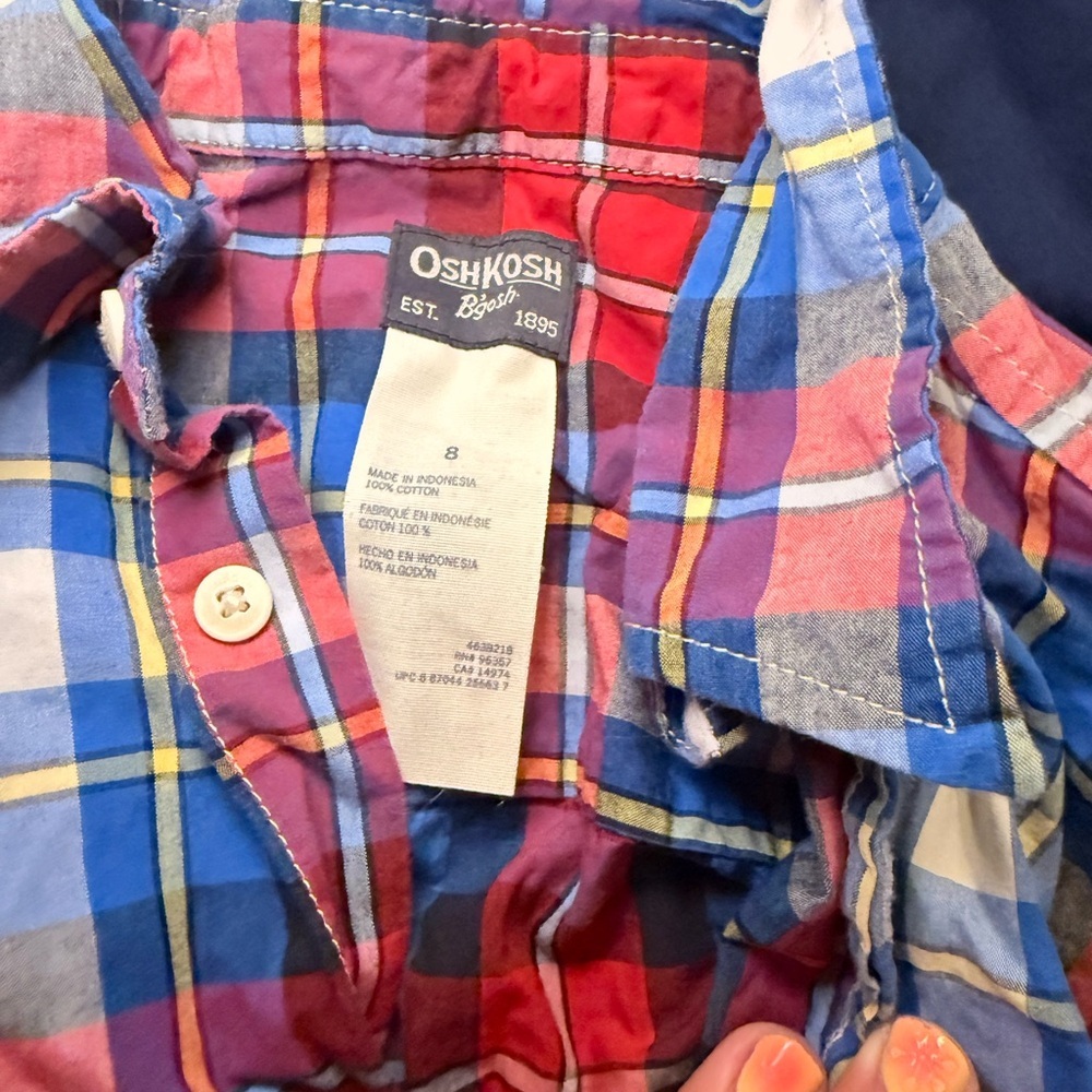 Boys M(8) Shirt/Short Bundle - Picture 4 of 5